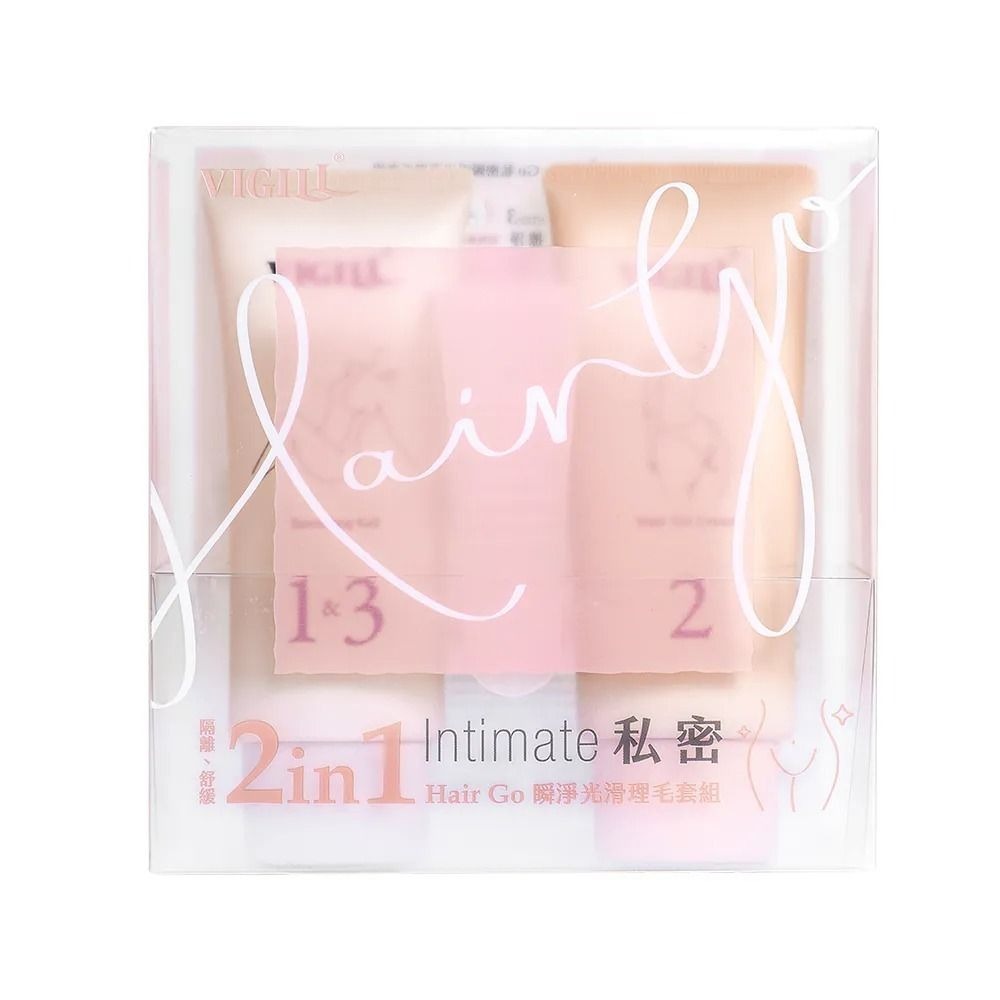 婦潔 - 私密瞬淨光滑脫毛套裝【附刮板】