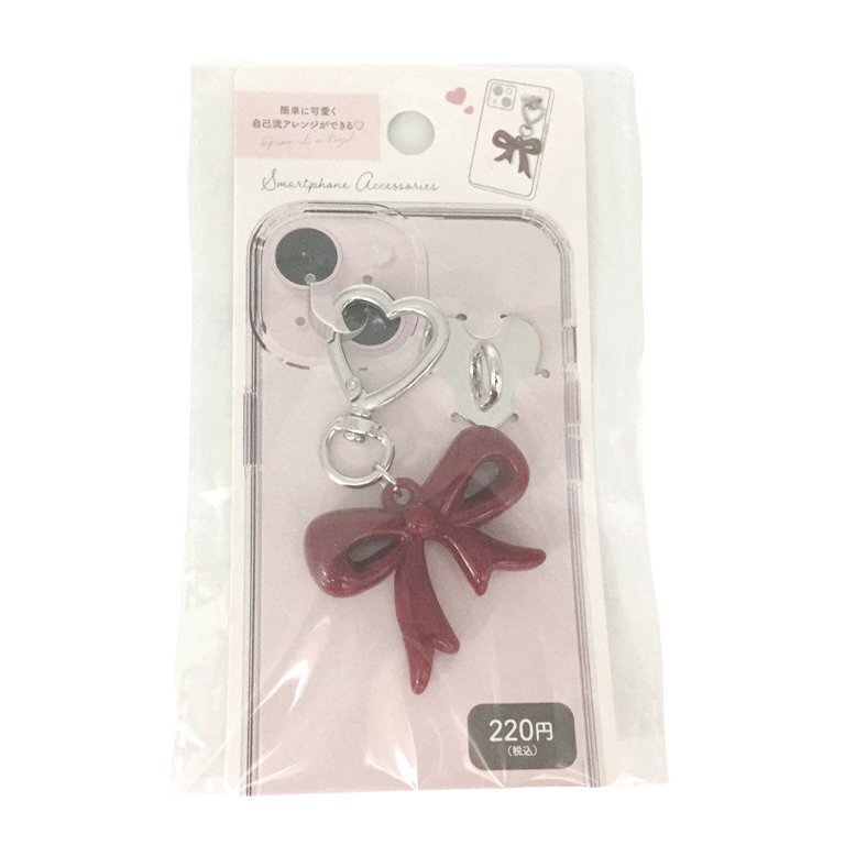 手機掛飾/蝴蝶結 2入