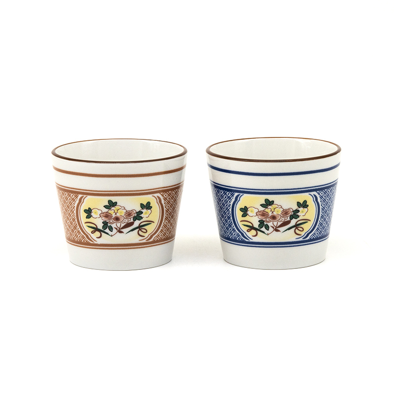 萬用杯/間取小紋 2色 Ø8×6.6cm