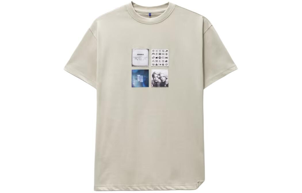 【代購】ADER ERROR Mati Patch embellished T shirt BN01SSTS0107IV
