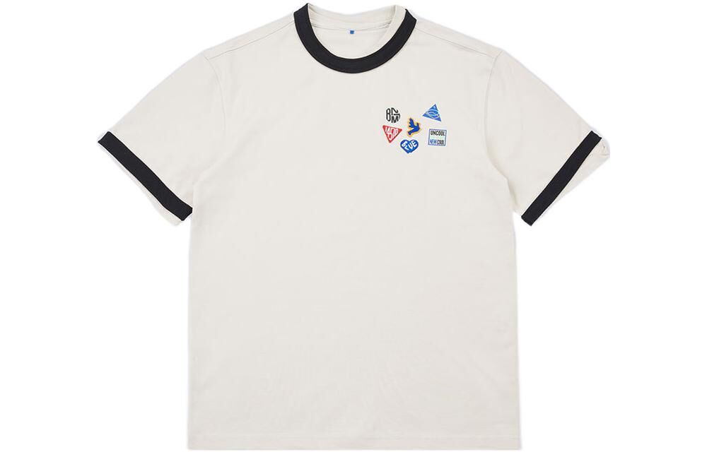 【代購】ADER ERROR T Shirts Unisex Light Umber Crew Neck Moderate Straight Fit BLASSHT05BG