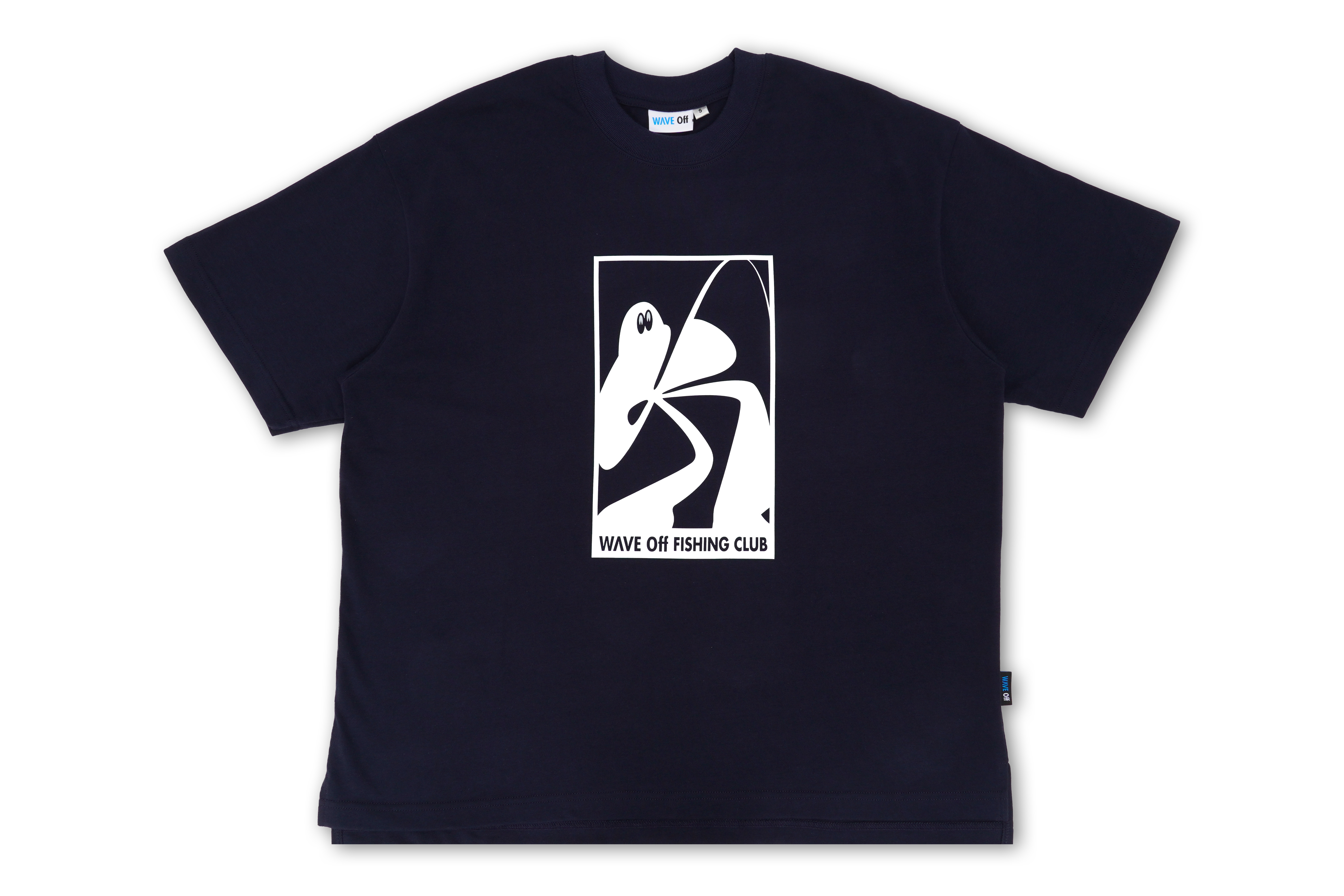 ｜WAVE OFF｜WAVE OFF FISHING CLUB 拋投之形 短袖- (海藍/深綠)