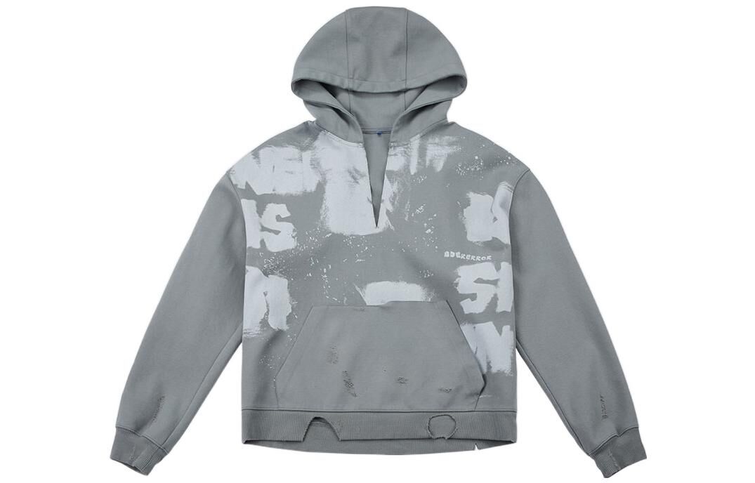【代購】ADER ERROR Sweatshirts Unisex Khaki Hooded Moderate Regular BLASSHD04KK