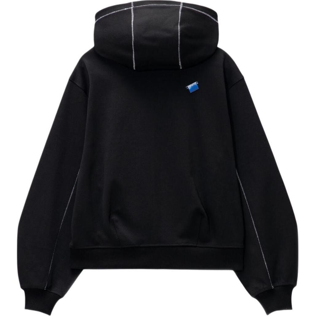 【代購】Ader Error logo-embroidered hoodie BN01SSHD0102BK
