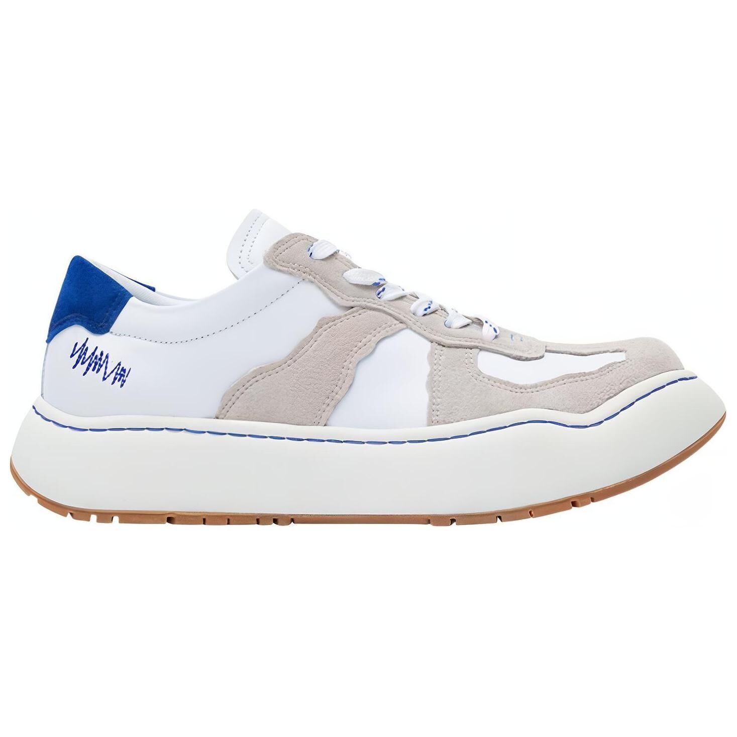 【代購】ADER ERROR Paneled Leather Sneakers FYADFYSN0101WH