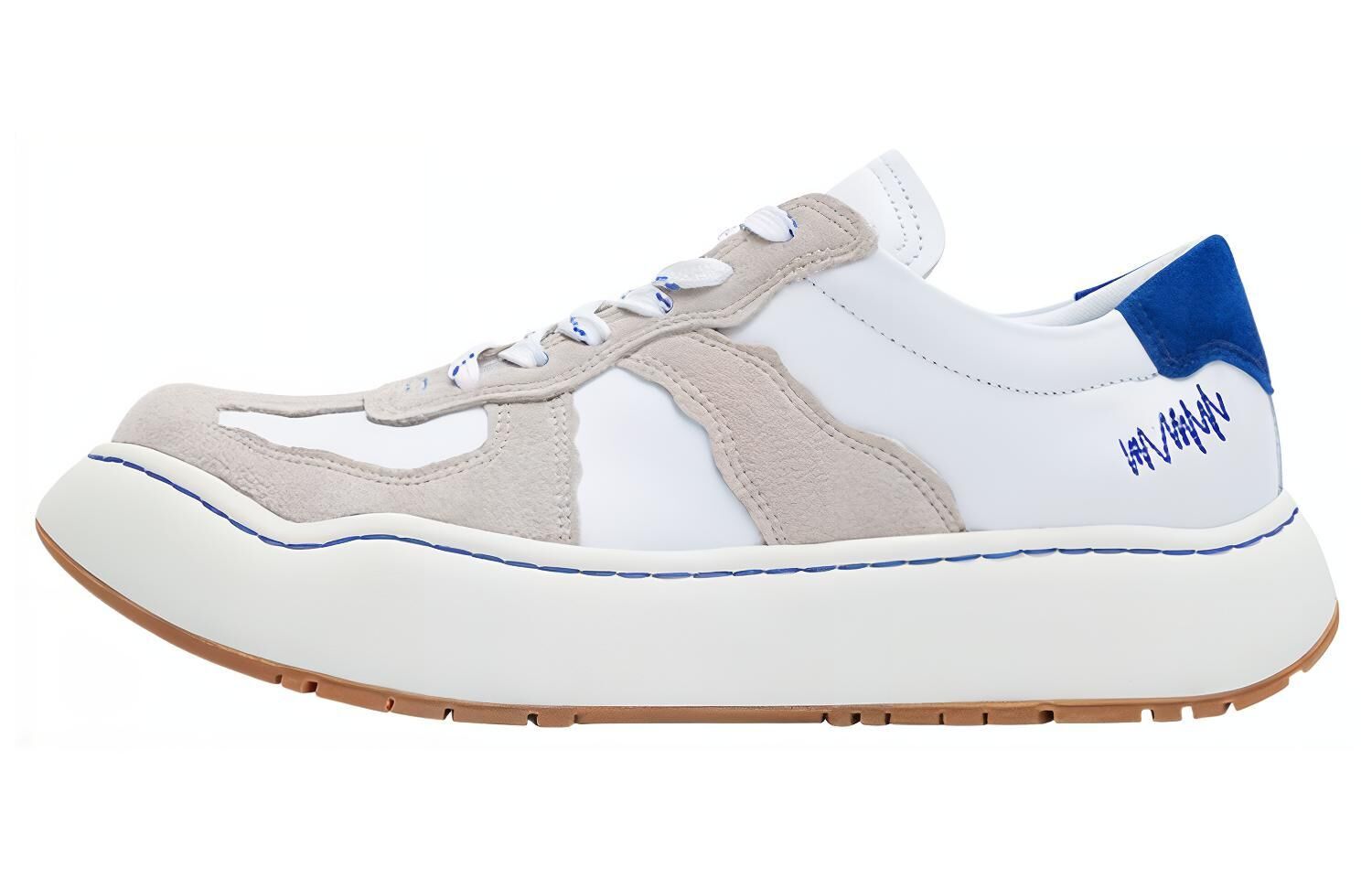 【代購】ADER ERROR Paneled Leather Sneakers FYADFYSN0101WH