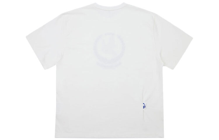 【代購】ADER ERROR T Shirts Unisex White Crew Neck Moderate Straight Fit BLASSHT13WH