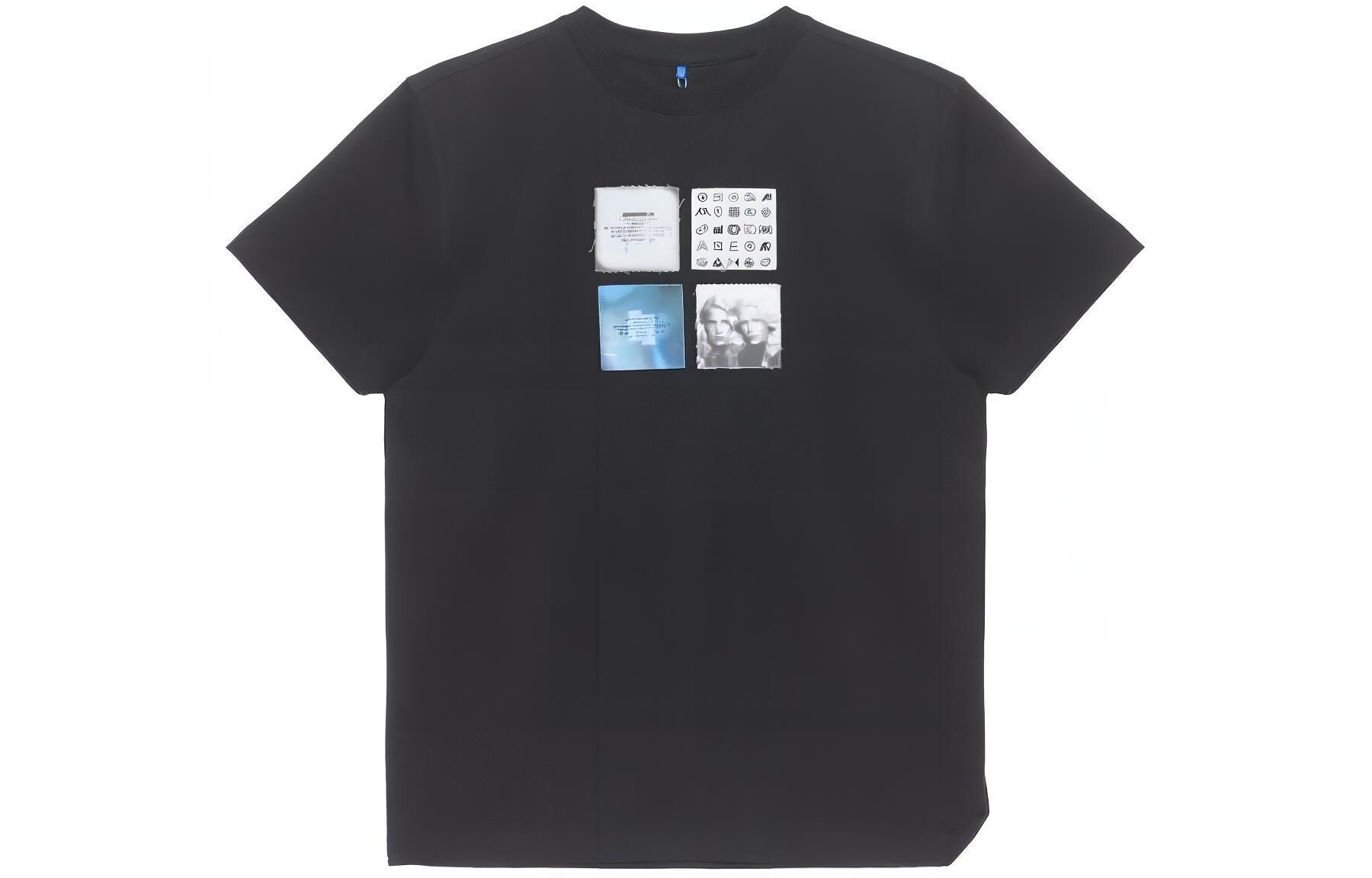 【代購】ADER ERROR Mati Patch-embellished T-shirt BN01SSTS0107BK