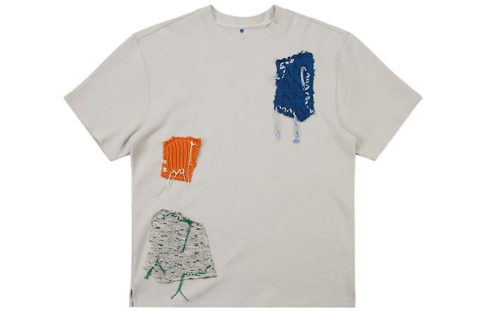 【代購】ADER ERROR T Shirts Unisex Ivory White Crew Neck Moderate Straight Fit BLASSHT04IV