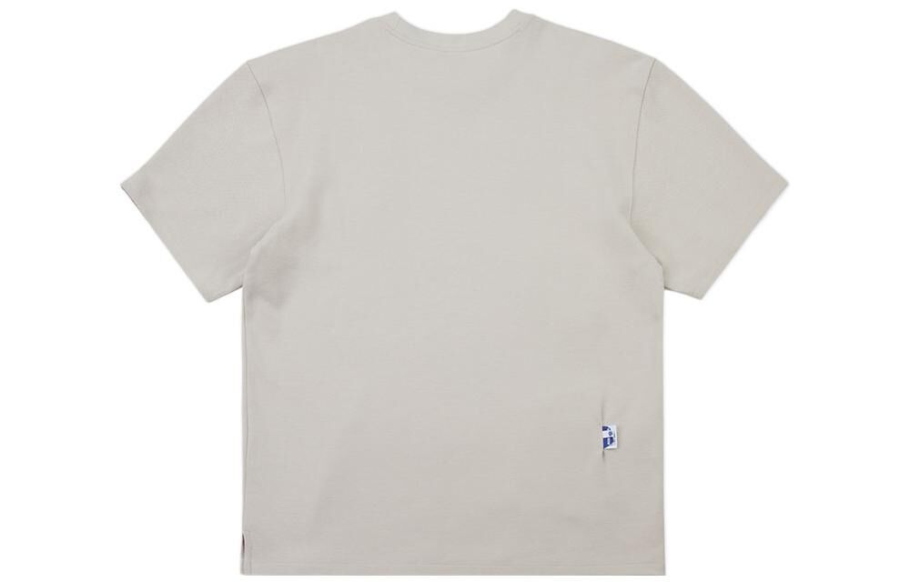 【代購】ADER ERROR T Shirts Unisex Ivory White Crew Neck Moderate Straight Fit BLASSHT04IV