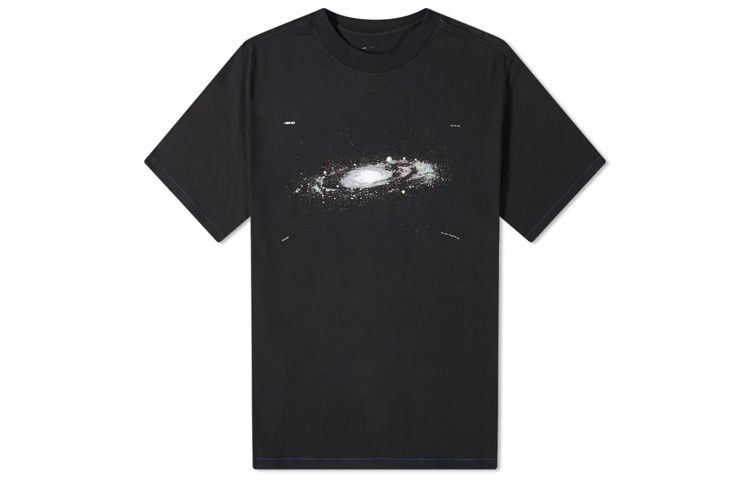 【代購】ADER ERROR T Shirts Unisex Crew Neck Moderate Straight Fit 20ASSTO09BK