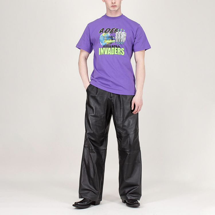 【代購】ADER ERROR T Shirts Unisex Crew Neck Moderate Straight Fit 20ASSTO11PP1
