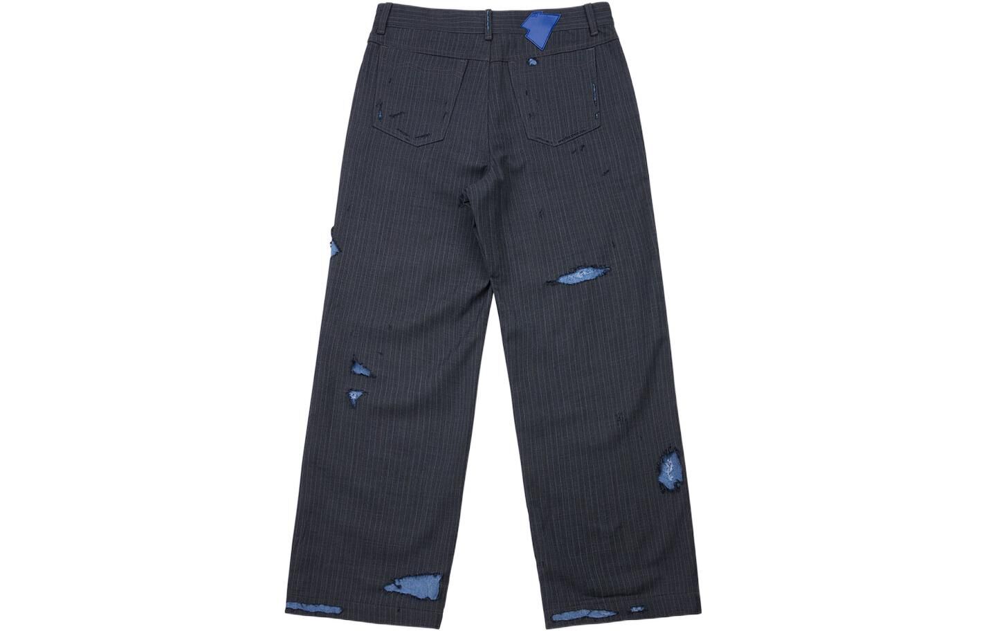 【代購】ADER ERROR Casual Pants Unisex Gray Moderate Straight Fit Pants BLASSJE03GR