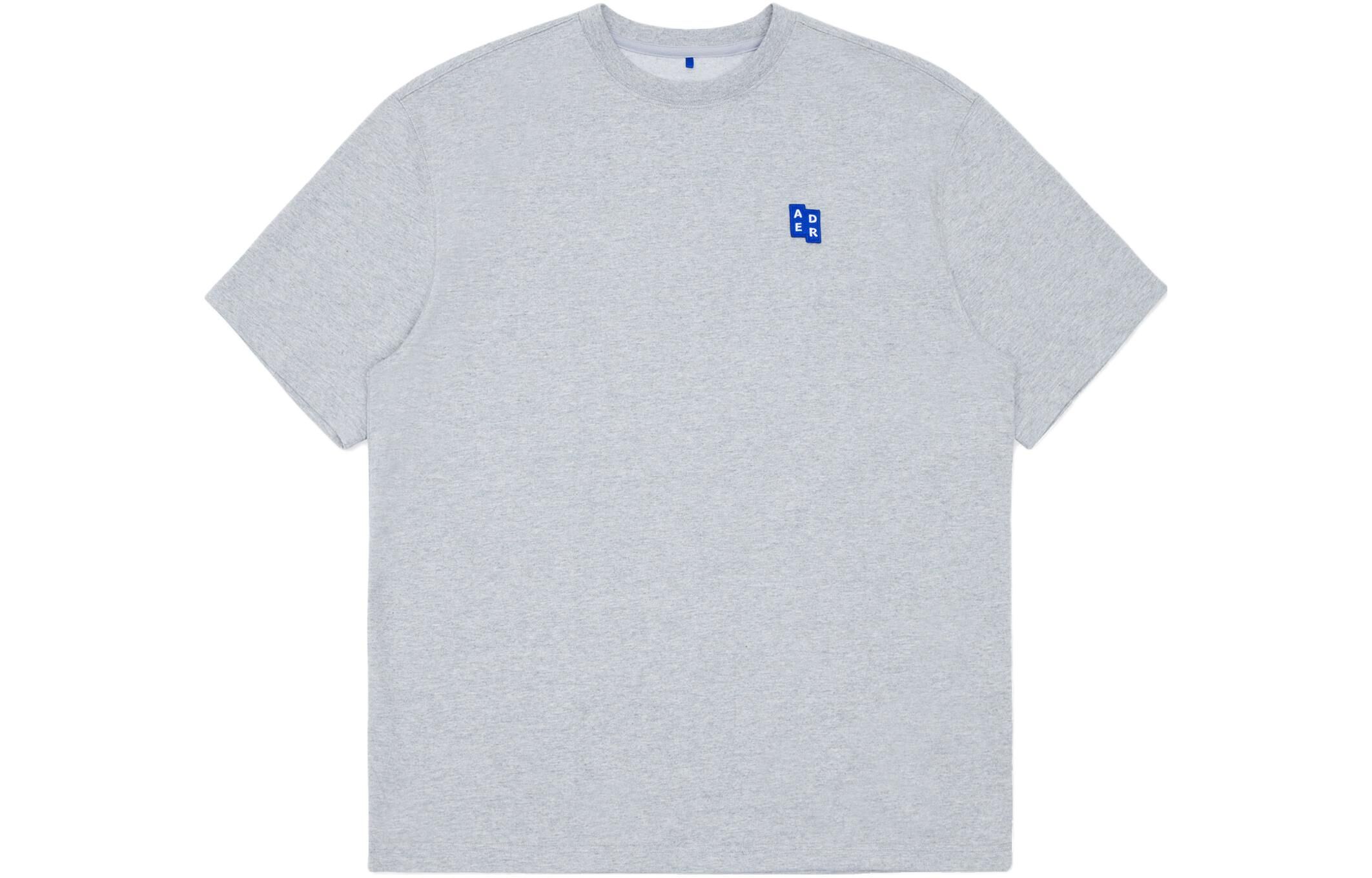 【代購】ADER ERROR Logo-tag Jersey T-shirt BMSGFYTS0101GR