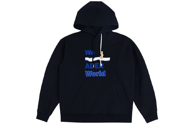 【代購】ADER ERROR Sweatshirt Unisex Black BKAFWHD05BK
