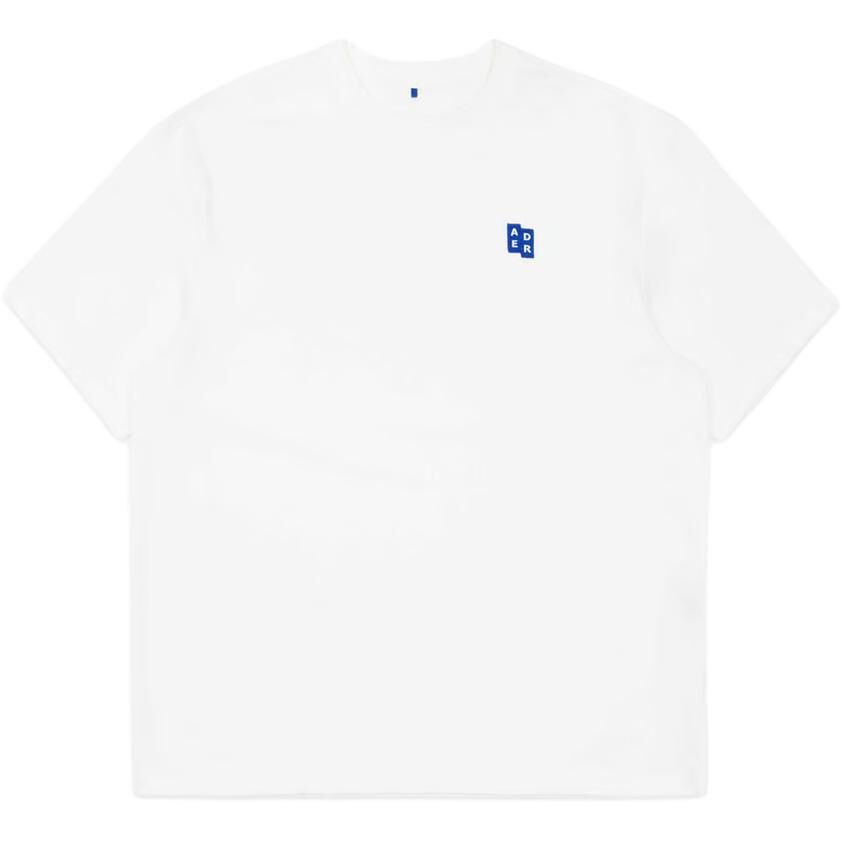 【代購】Ader Error logo-patch T-shirt BO42FYTS0101OW-WHT