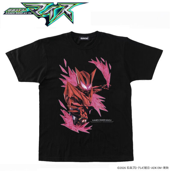 256283 Pbandai 預訂 2026/9月 仮面ライダーマイス　ヒーローＴシャツ（仮面ライダーマオウ）