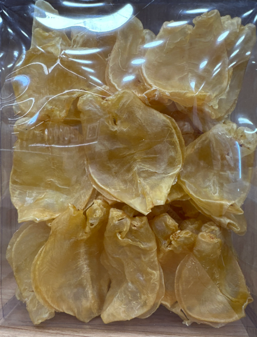 VN30 頂級厚身花膠扒  每斤52-58只  **送遠年新會老陳皮4兩  價值$388 **到期日:約2028/12 **放置於陰涼乾燥處 ，並避免陽光照射