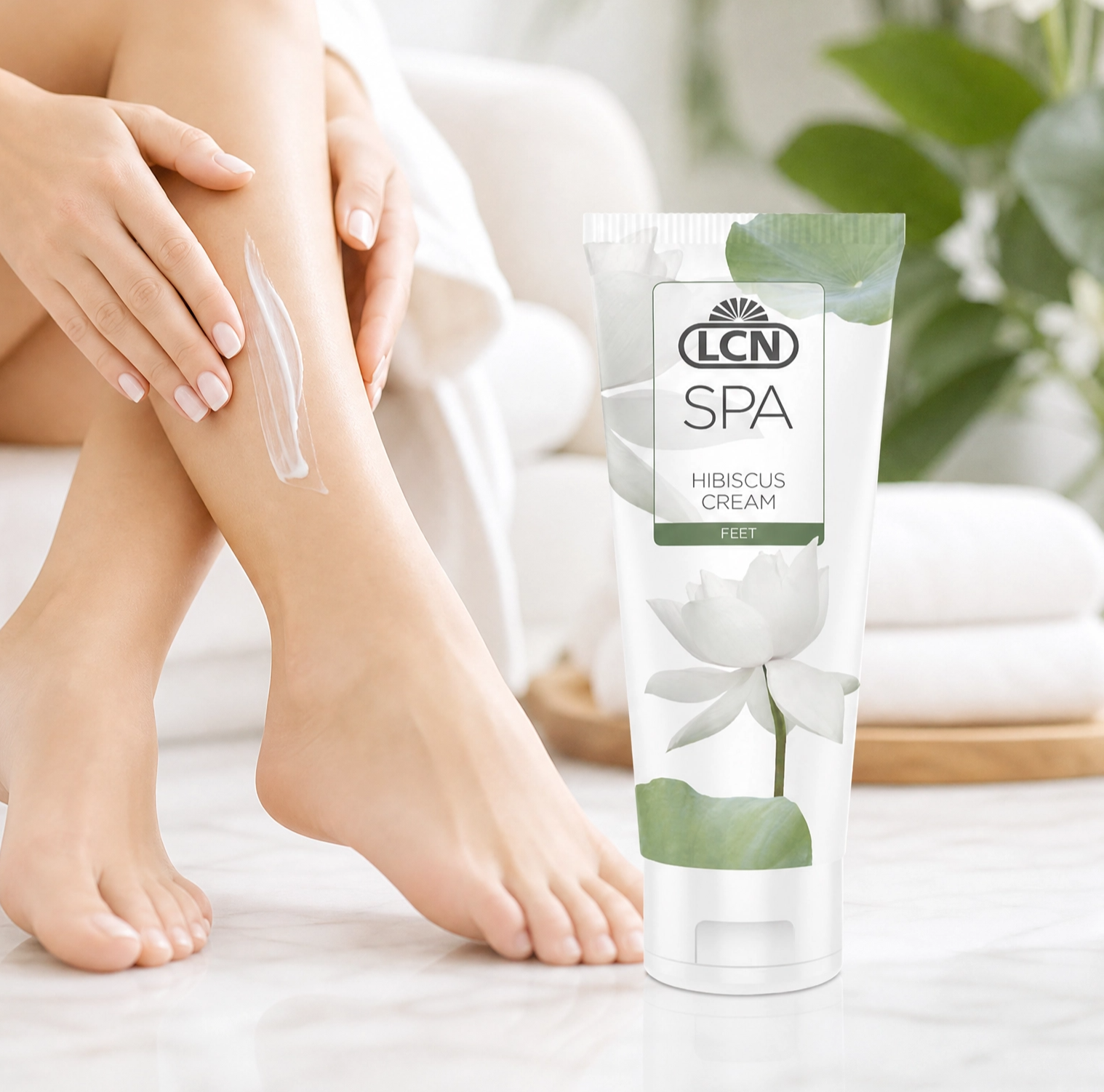 LCN SPA 扶桑花潤足霜75ml