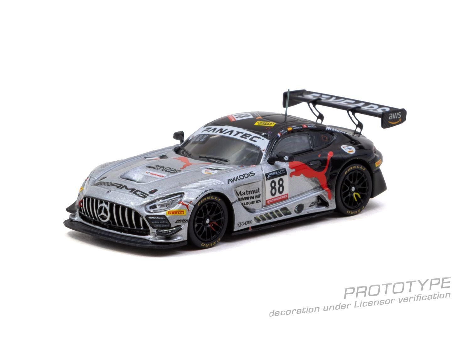 預訂:1/64 TARMAC Mercedes-AMG GT3 24h of SPA 2022 Winner Jules Gounon / Daniel Juncadella / Raffaele Marciello (T64-062-22SPA88)