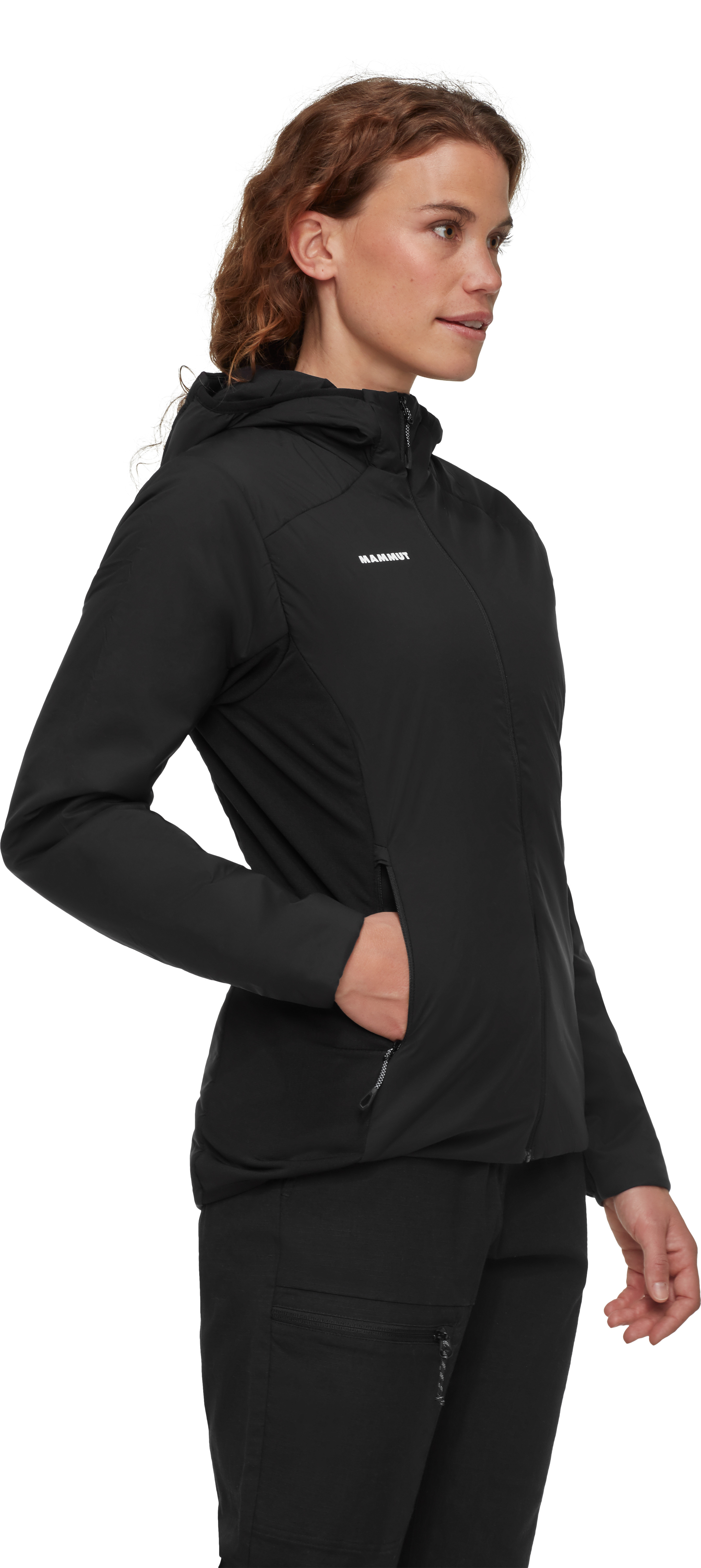 Mammut / Rime Light IN Flex Hooded Jacket 女 黑 (M101303170