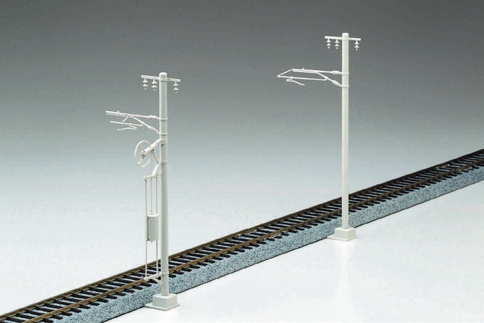 Kato 5-052 N scale Single Track Catenary Poles (12 pcs)