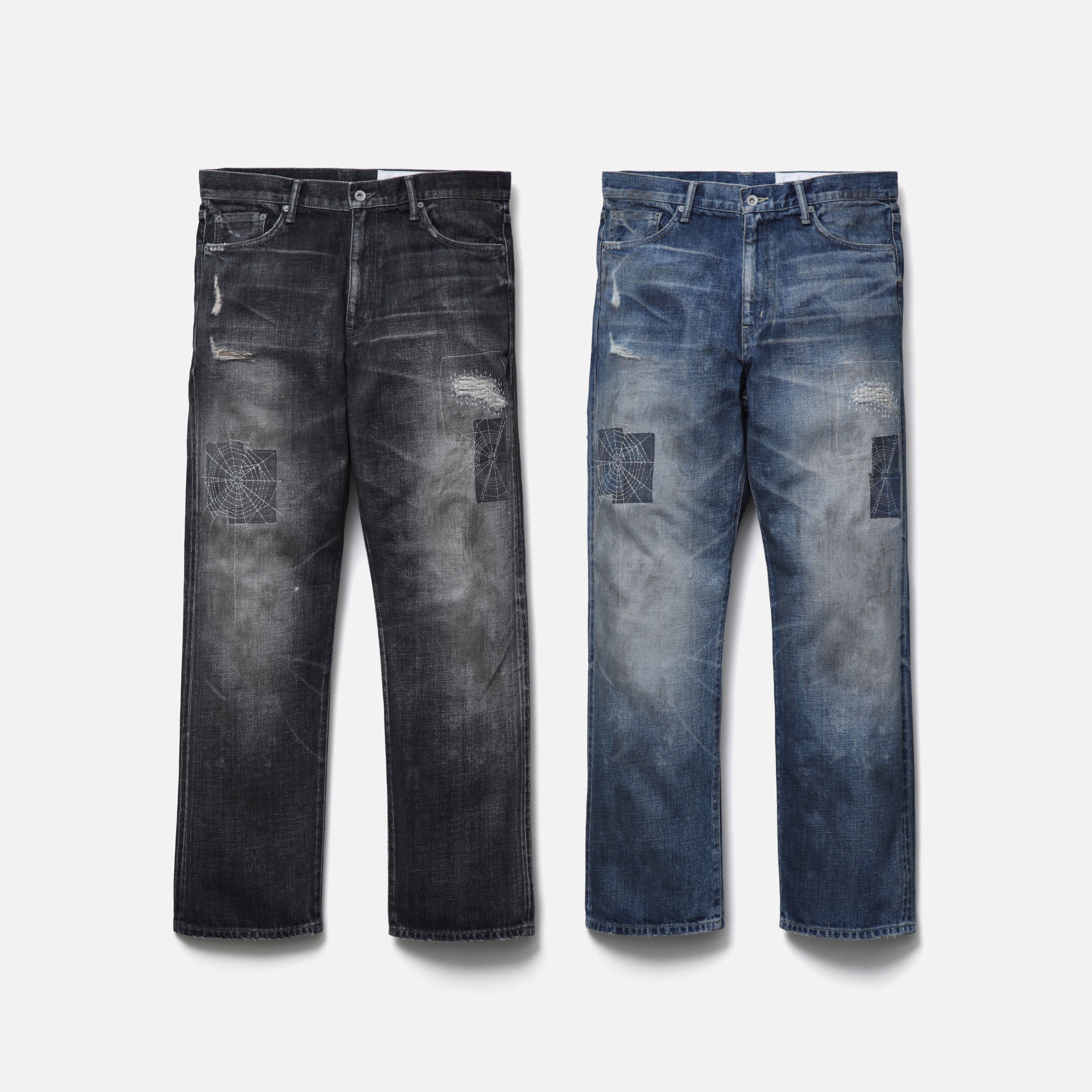 2026AW NEIGHBORHOOD SAVAGE DENIM DP BASIC PANTS 蜘蛛網 深寬 牛王 牛仔褲 現貨 262XBNH-PTM08