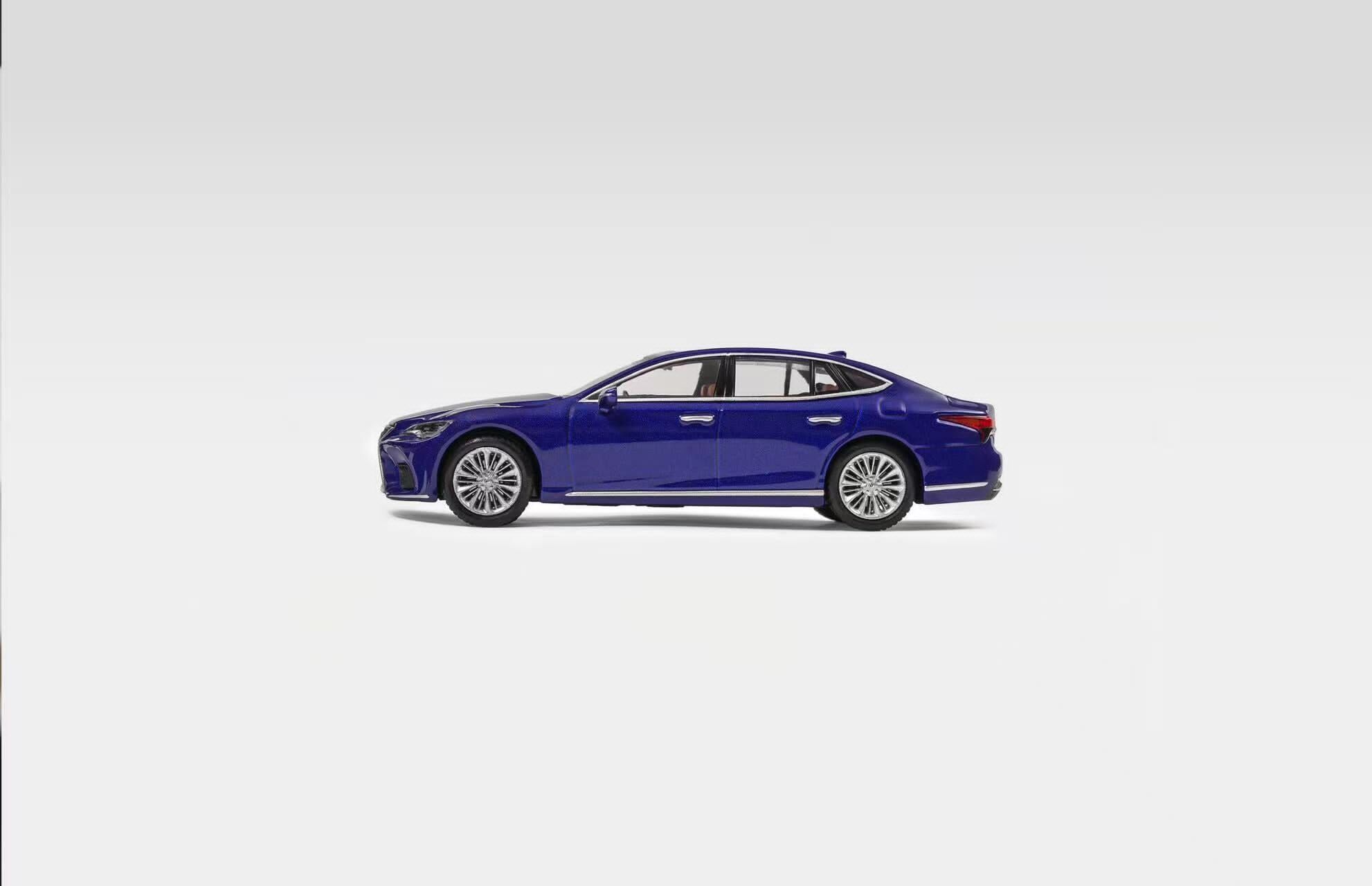 1/64 Massdi Lexus LS500h Sapphire Blue (LEX1104 )