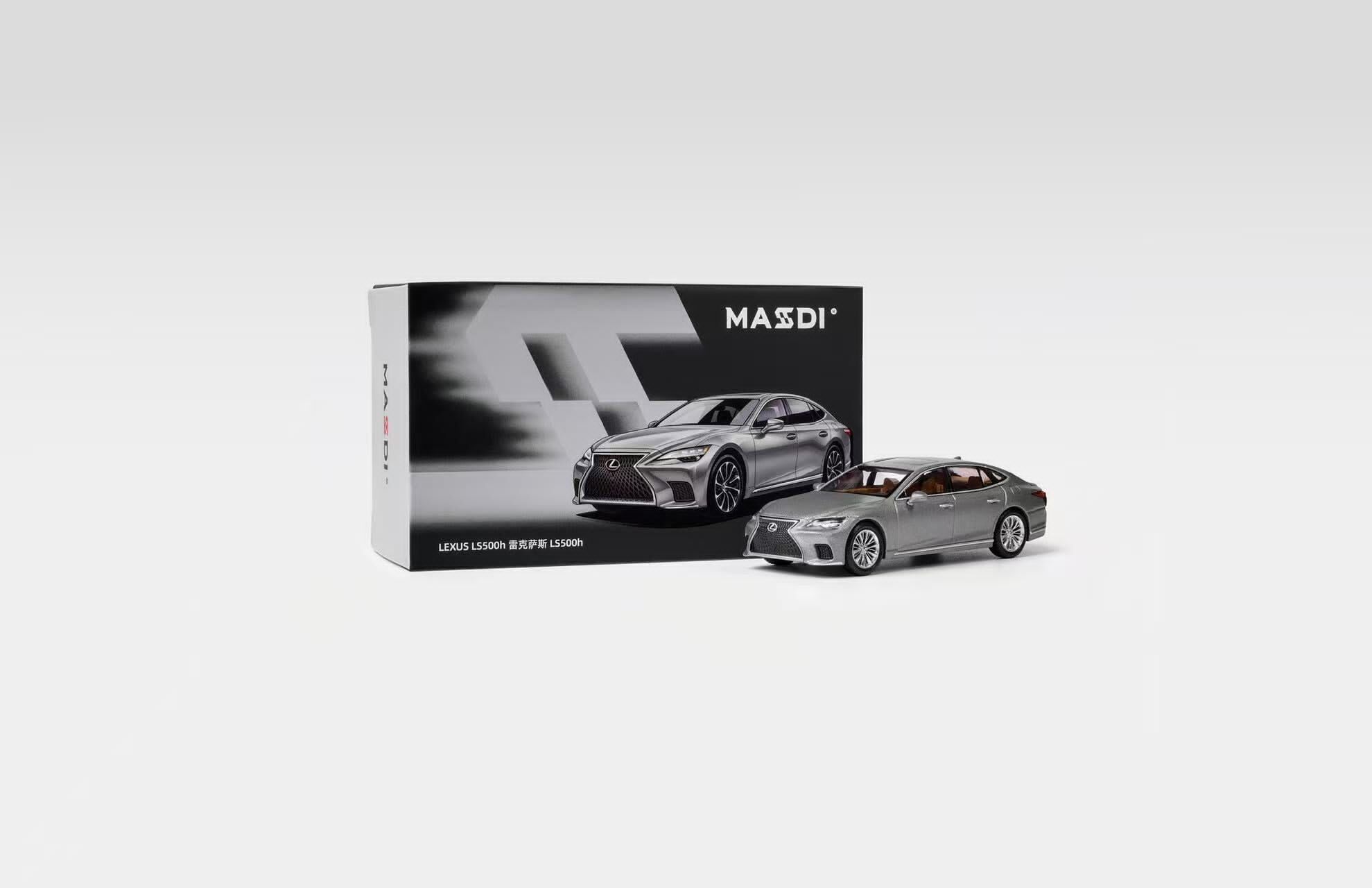 1/64 Massdi Lexus LS500h Matte Silver (LEX1101 )