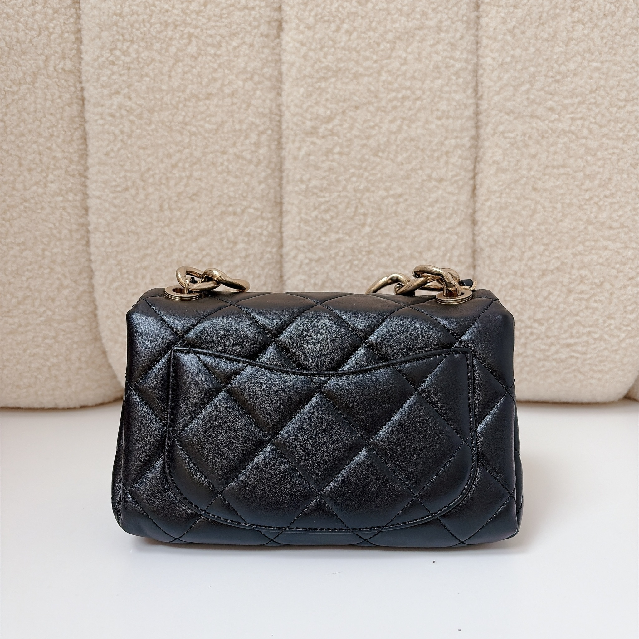 Chanel Color Match Flap Bag - Black / GHW