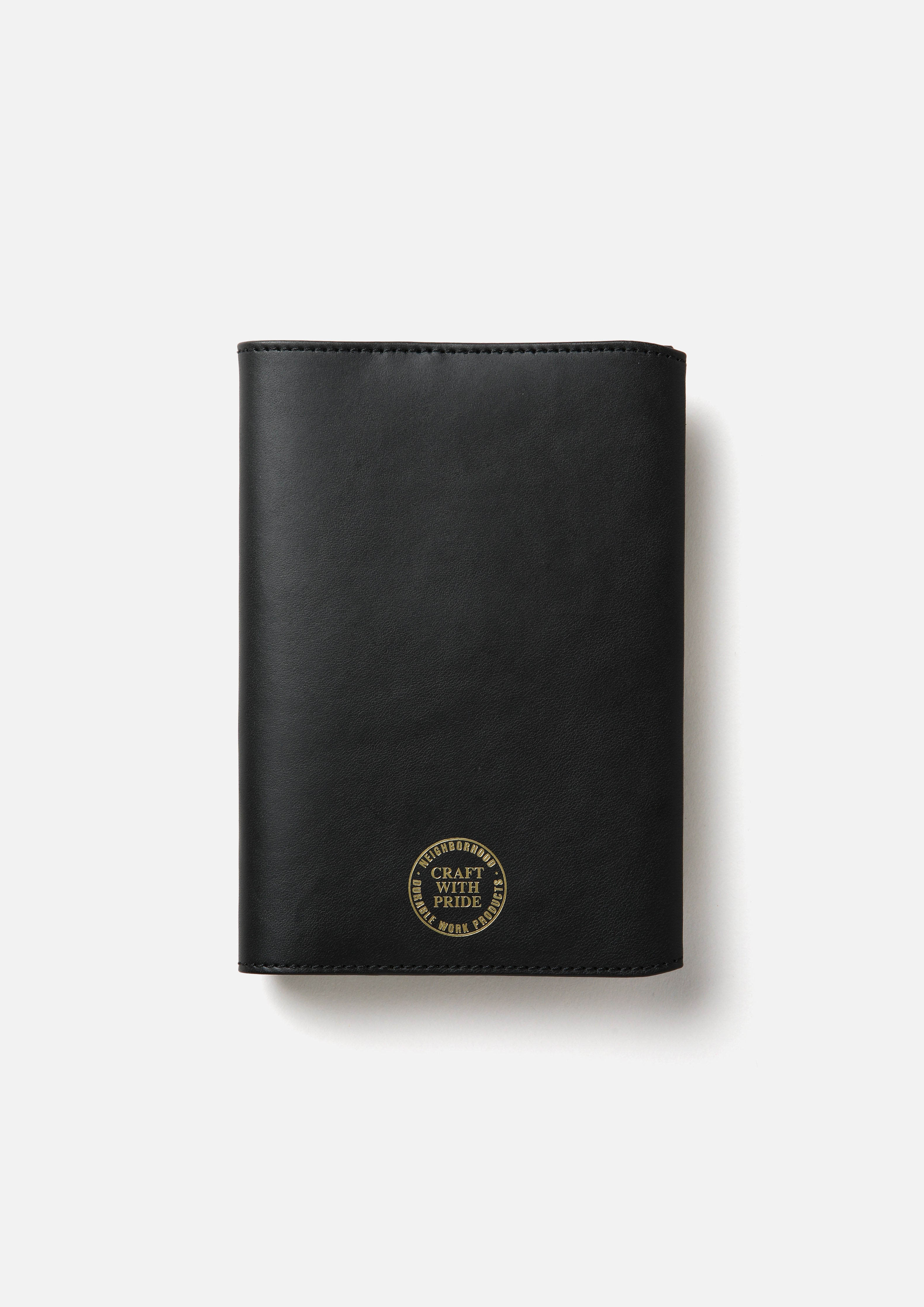 2026AW NEIGHBORHOOD LEATHER BOOK COVER 皮革 牛皮 筆記本套 護照套 現貨 262PKNH-AC04