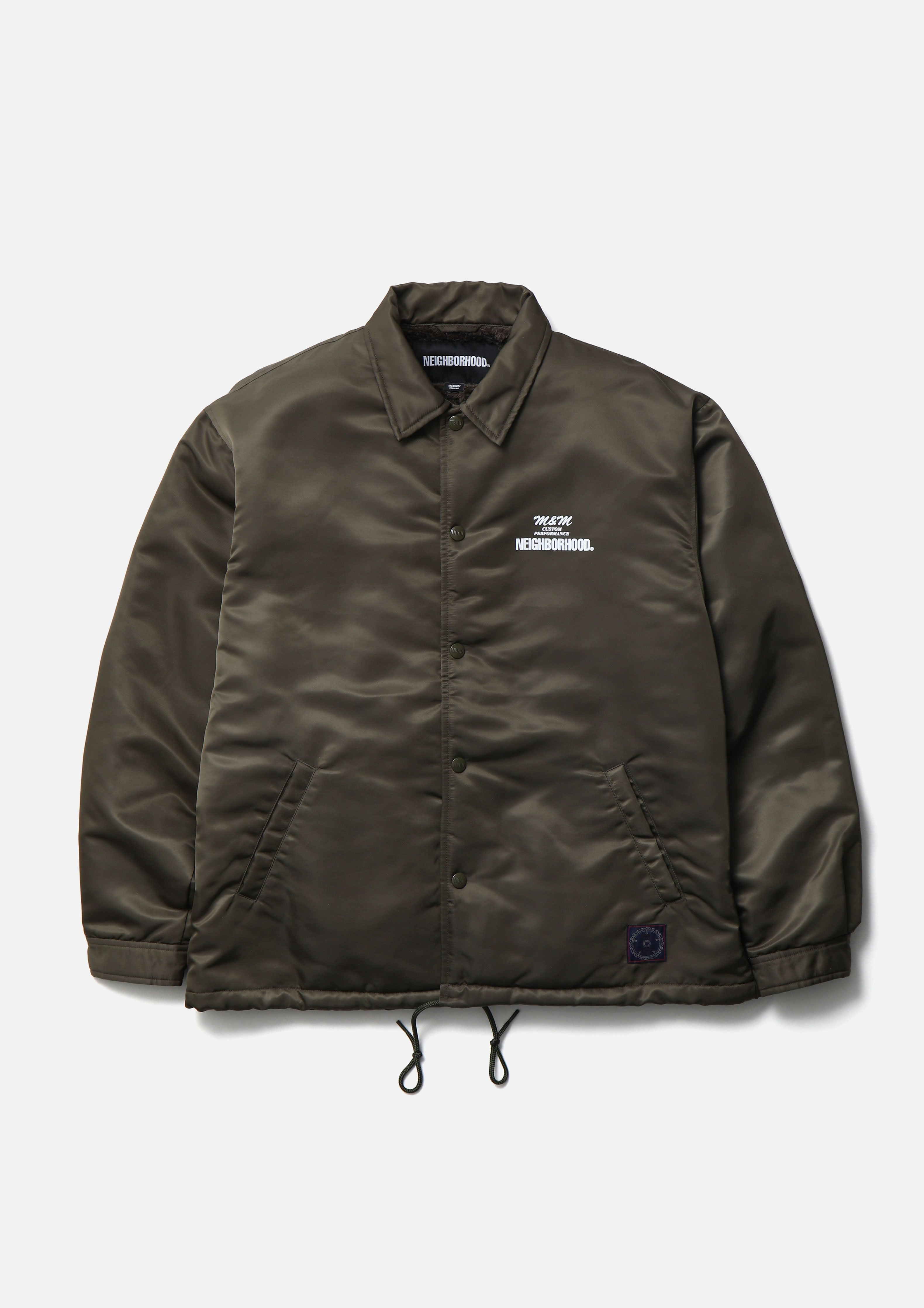 2026AW NEIGHBORHOOD NH X M&M . WINDBREAKER JACKET 超熱門 聯名 日本知名 職人手工木作品牌 教練 風衣 外套 現貨 262TSMMN-JKM01