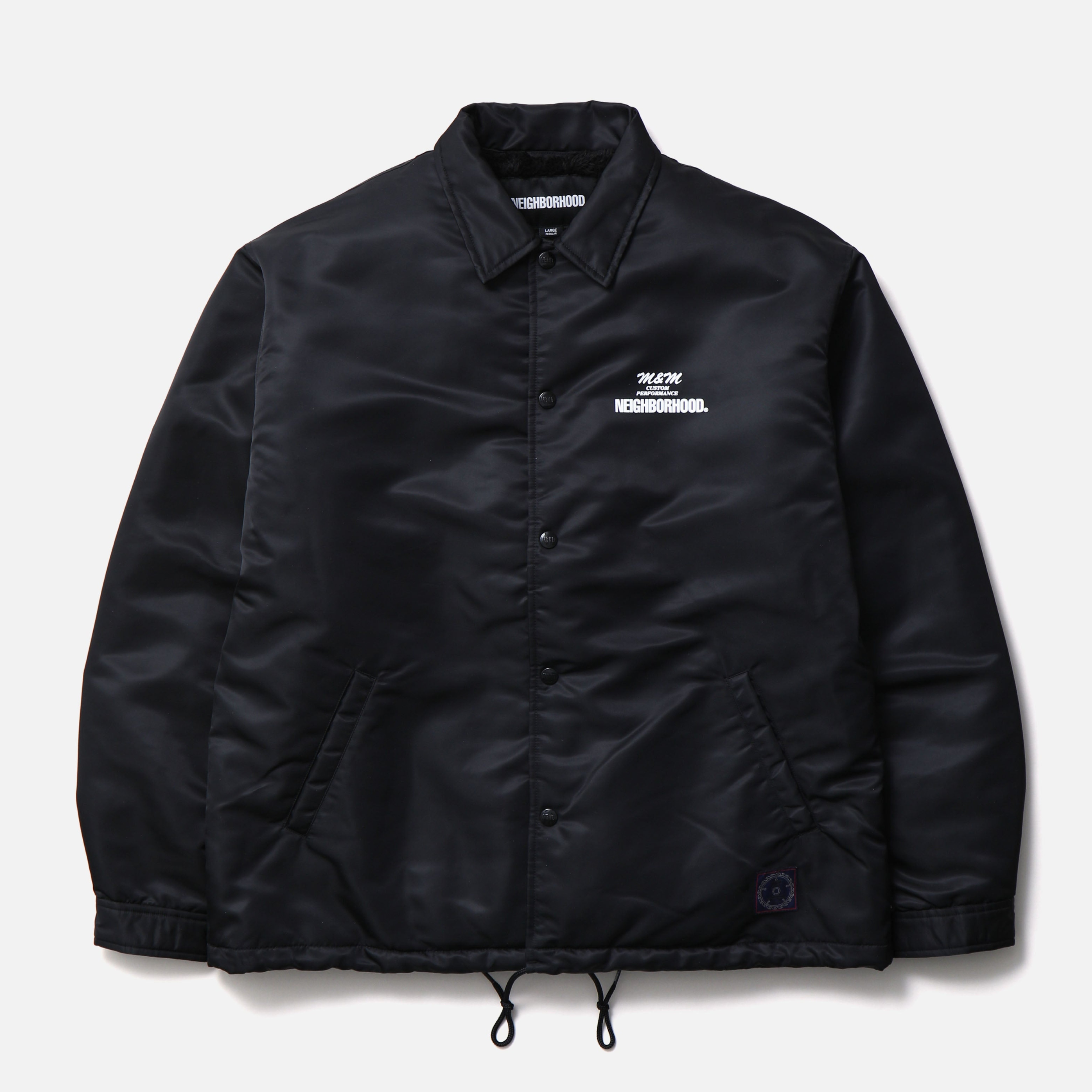 2026AW NEIGHBORHOOD NH X M&M . WINDBREAKER JACKET 超熱門 聯名 日本知名 職人手工木作品牌 教練 風衣 外套 現貨 262TSMMN-JKM01
