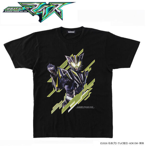 256285 Pbandai 預訂 2026/9月 仮面ライダーマイス　ヒーローＴシャツ（仮面ライダーリド）