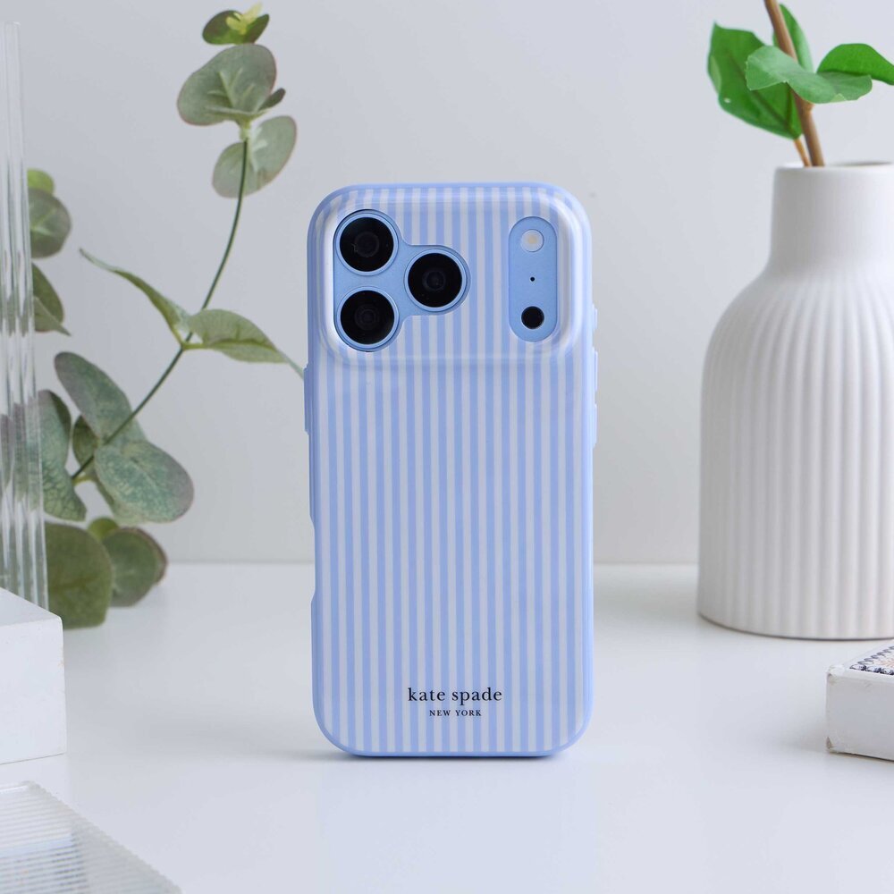 kate spade iPhone 18系列 精品磁吸防摔 手機殼 學院藍