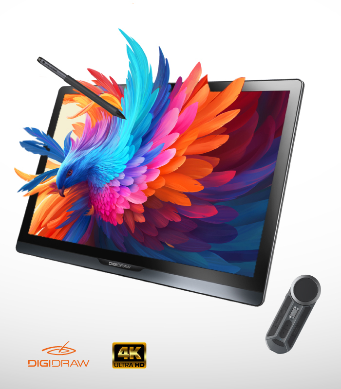 DiGiDraw Turing Pro 19 4K Touch Drawing Display