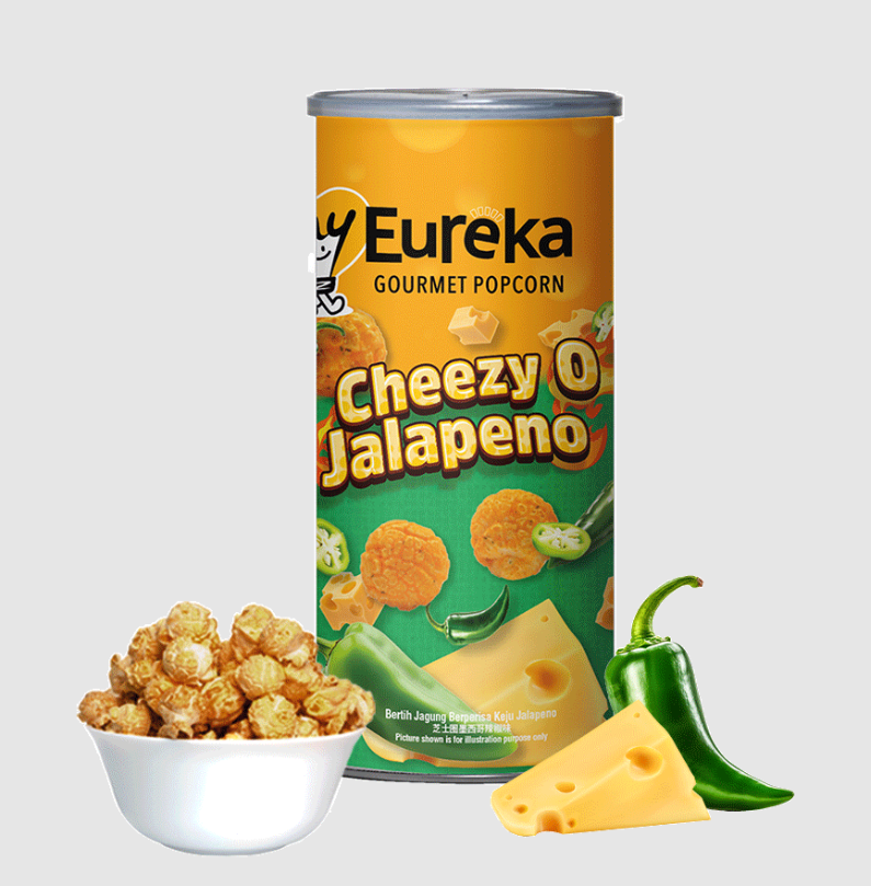 myEureka爆谷 墨西哥辣椒芝士味 70g(罐裝)