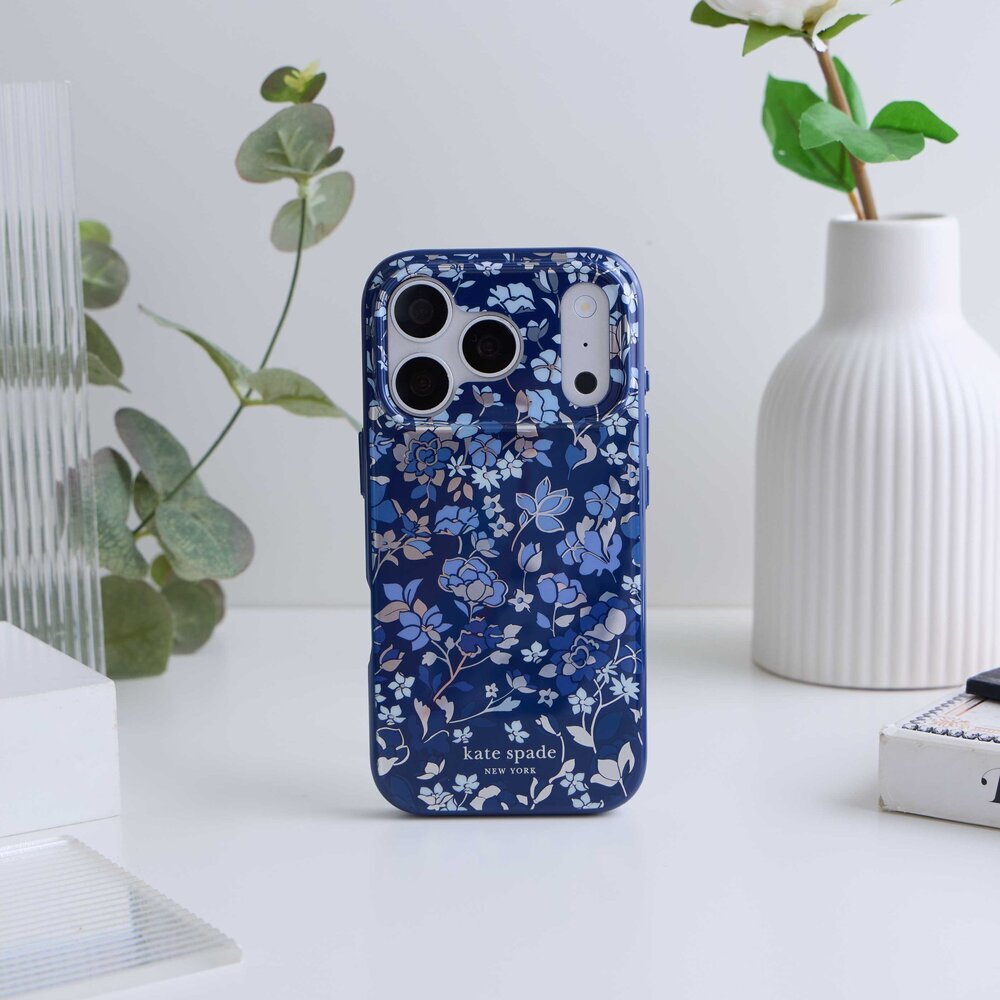 kate spade iPhone 18系列 精品磁吸防摔 手機殼 曼哈頓藍