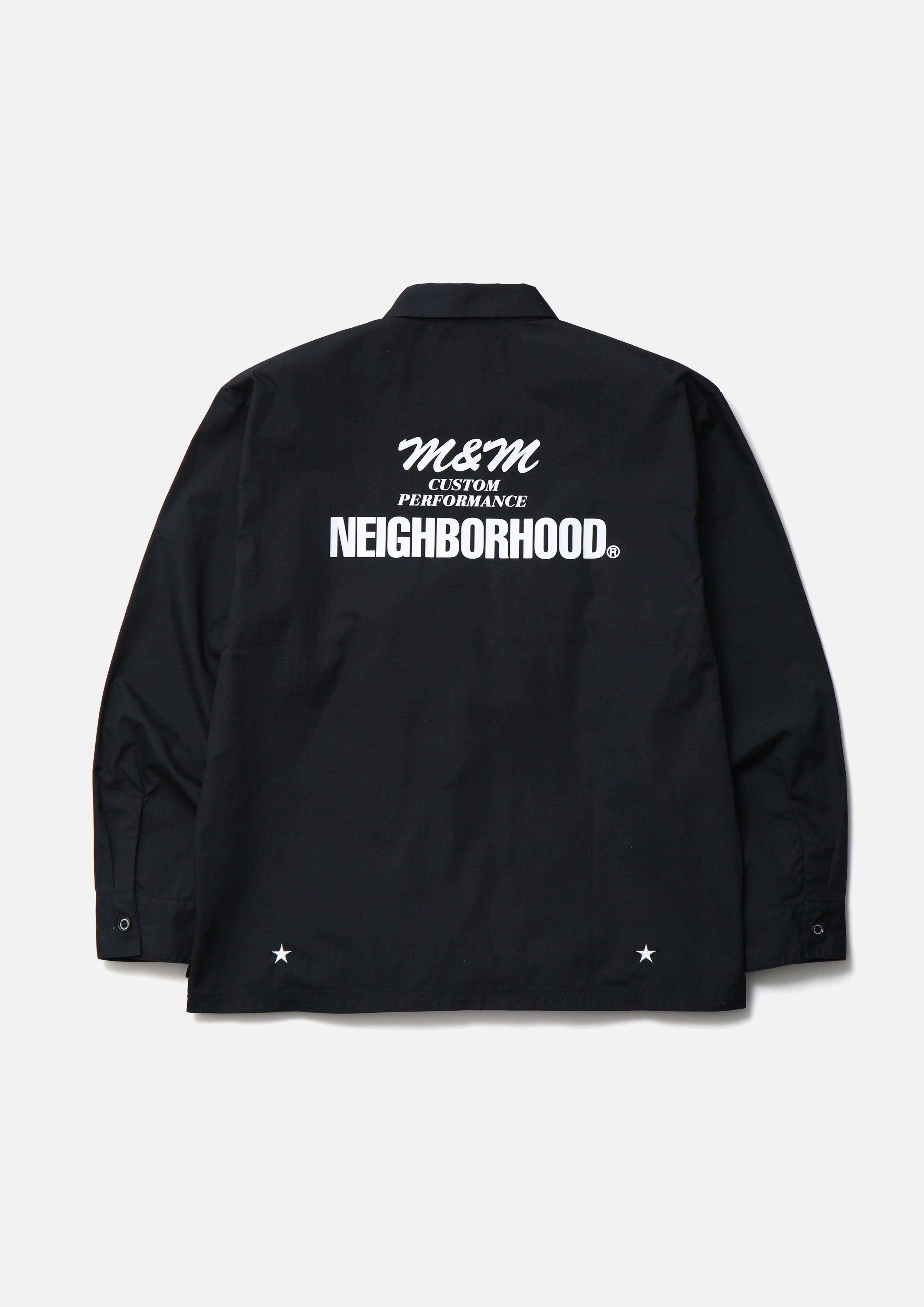 2026AW NEIGHBORHOOD NH X M&M . CLASSIC WORK SHIRT LS 超熱門 聯名 日本知名 職人手工木作品牌 長袖 貼布 工作 襯衫 現貨 262TSMMN-SHM01