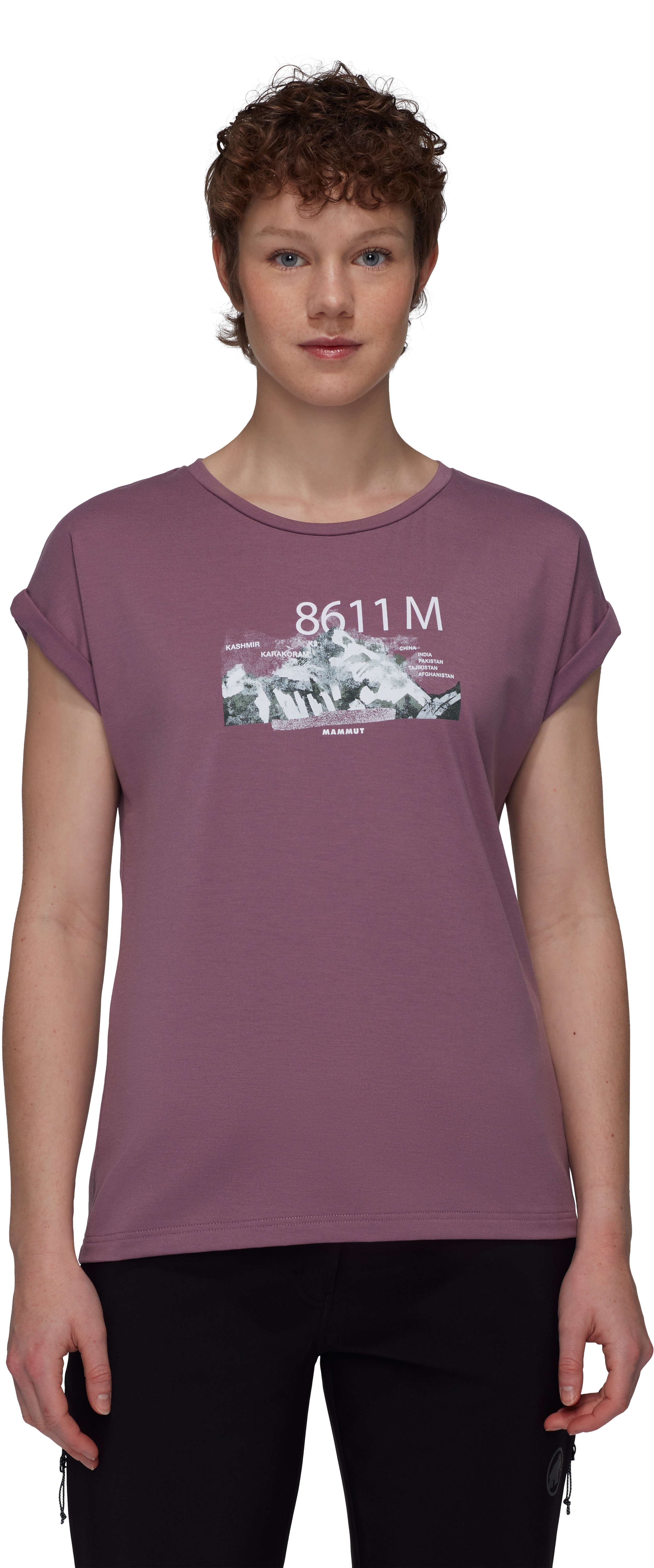 Mammut / Mountain T-Shirt 8611m 女 波動紫 (M101706101)