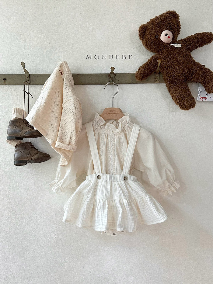 正韓秋Monbebe 四色可愛貝比包屁裙