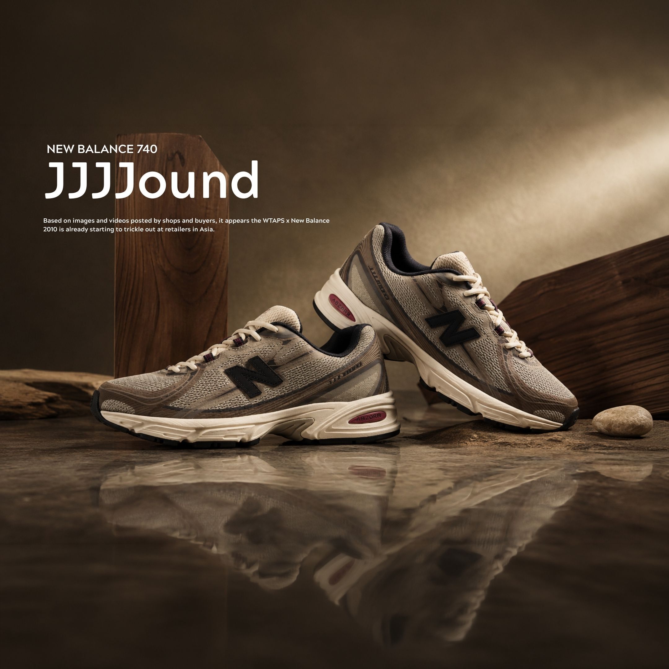 NICEDAY 代購 JJJJound x New Balance 740 聯名 摩卡 可可 灰咖 咖啡 U740N8M2
