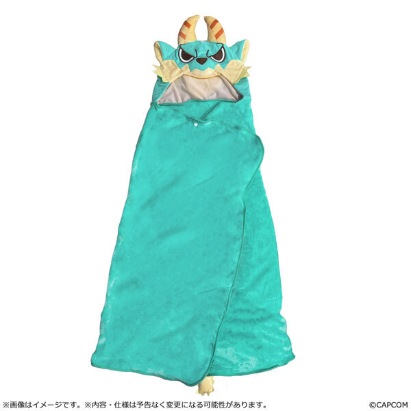 預購27/03 CAPCOM《魔物獵人》雷狼龍 Q版可愛蓬鬆披風 1011