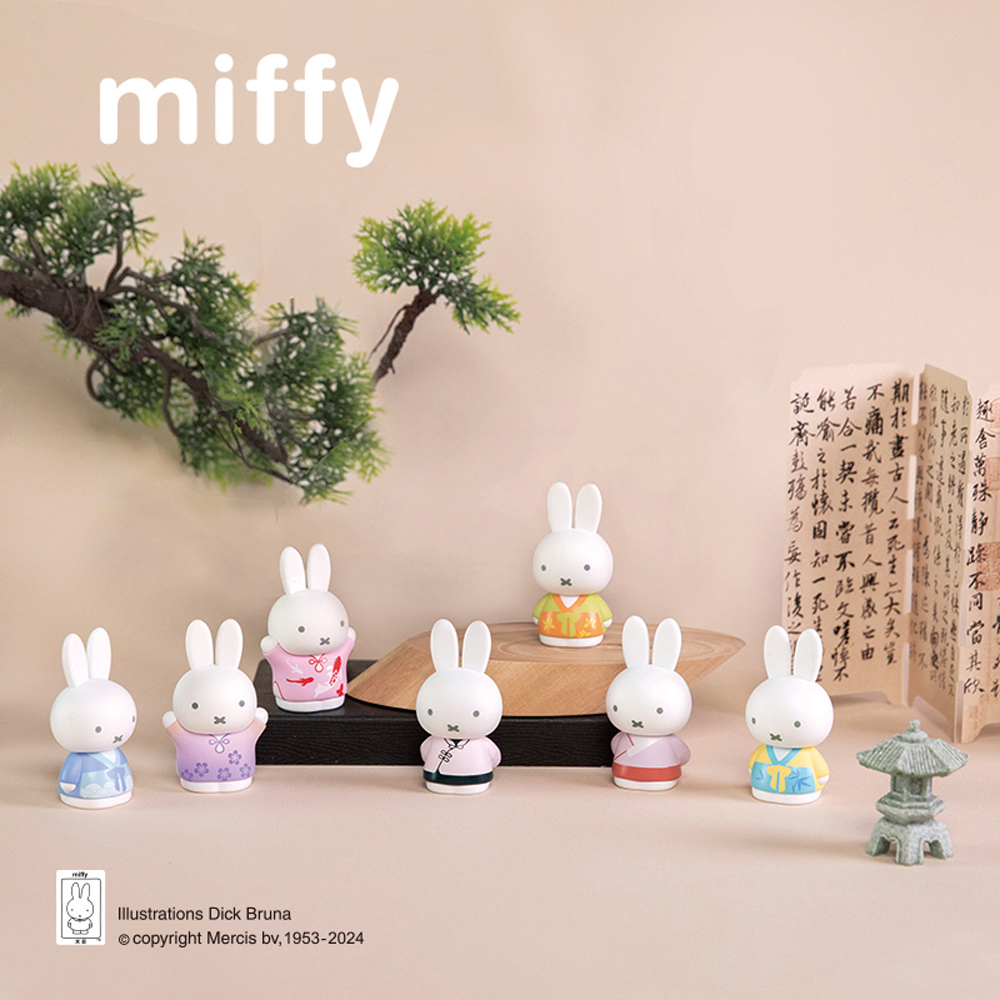 Miffy 米菲古典風格系列(3入) 隨機一盒