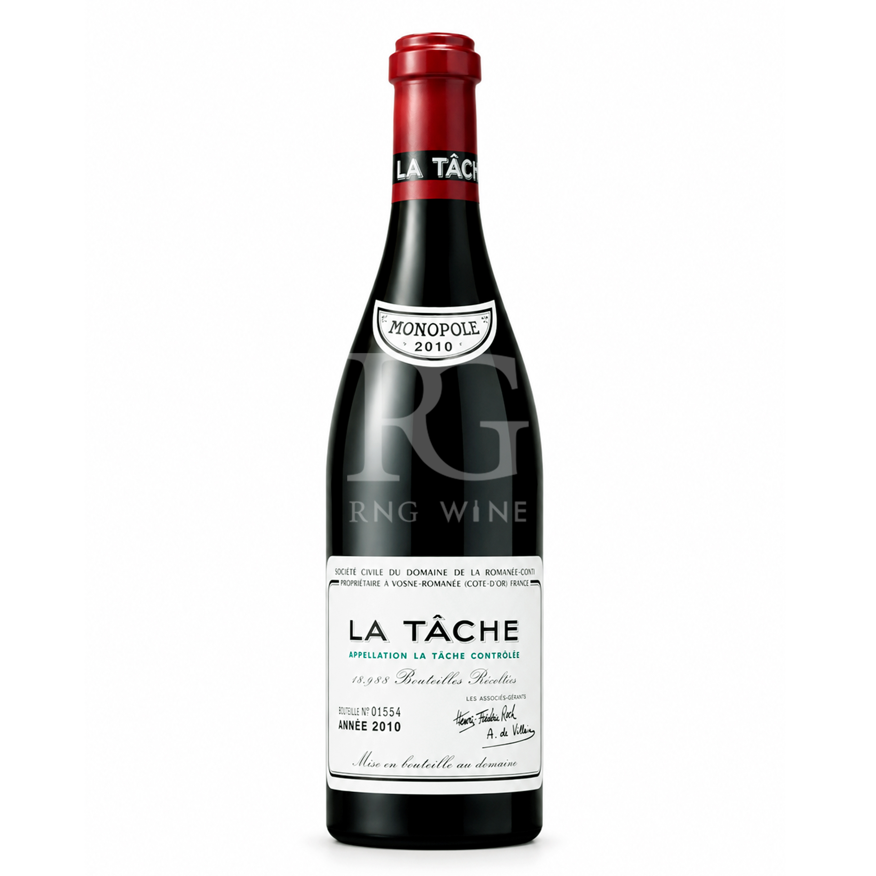 Domaine de la Romanee Conti La Tache Grand Cru 2010 (BH98)