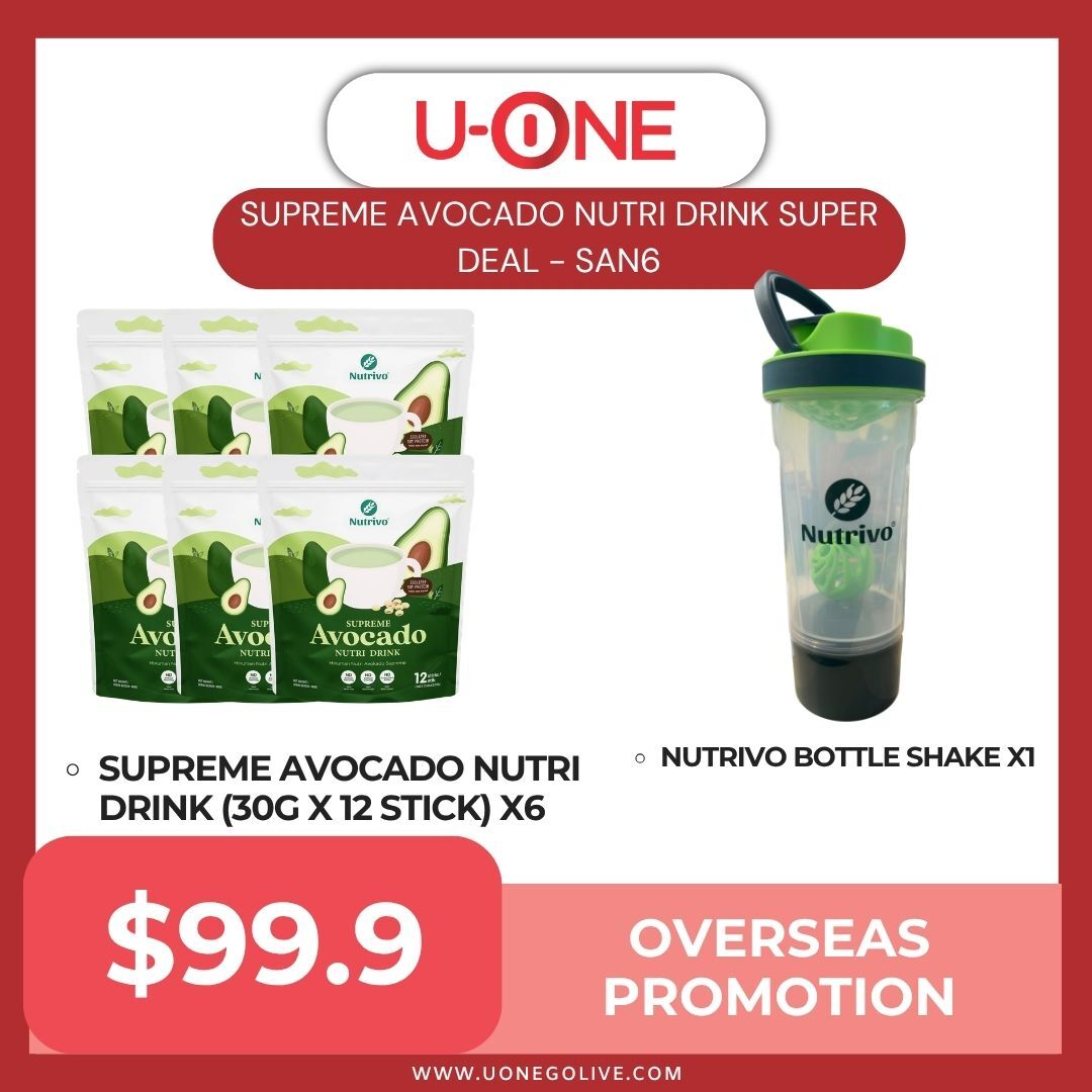 SUPREME AVOCADO NUTRI DRINK SUPER DEAL - SAN6