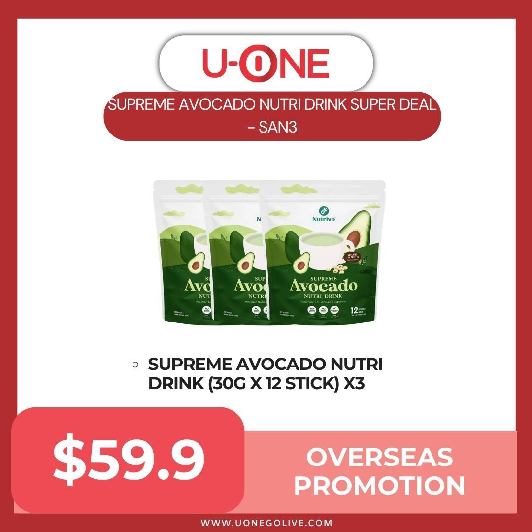 SUPREME AVOCADO NUTRI DRINK SUPER DEAL - SAN3