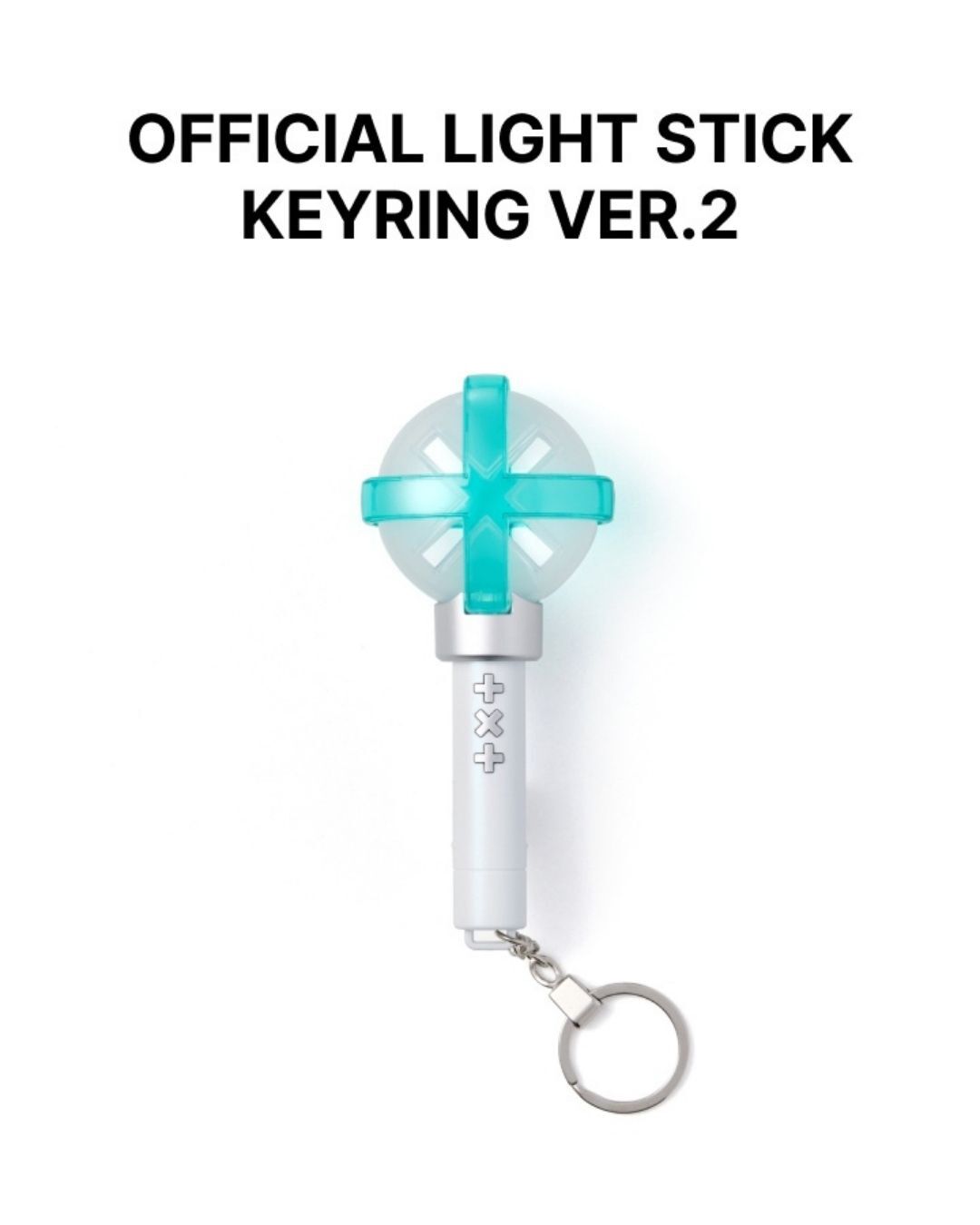 韓國現貨｜TXT 二代官方手燈鑰匙圈 Official Light Stick Keyring Ver.2