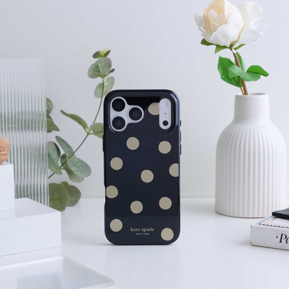 kate spade iPhone 18系列 精品磁吸防摔 手機殼 金屬點點