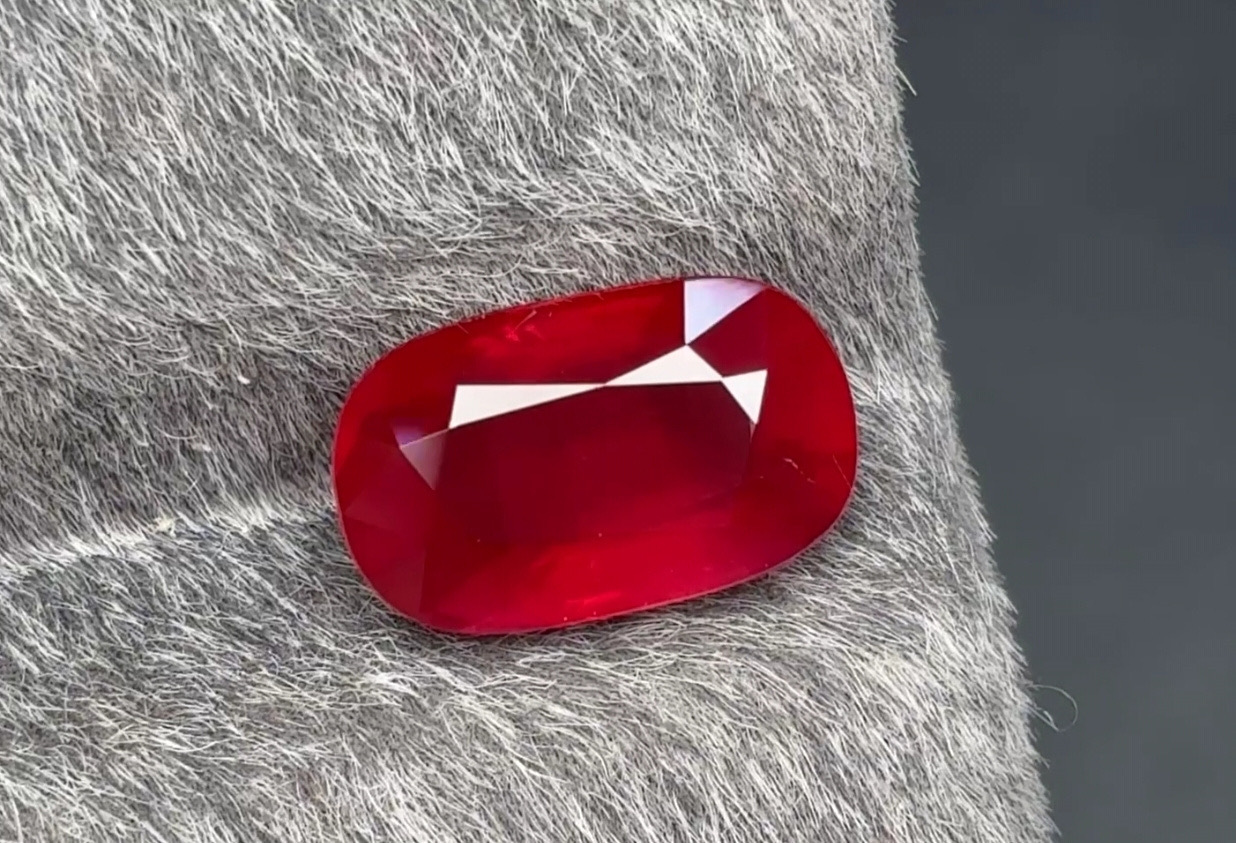 Collector-Grade | Unheated Pigeon Blood Ruby
